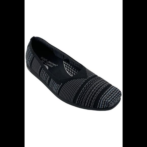 Skechers Women's Bobs Arch Fit Plush Flats Gray - Medium - Picture 1 of 3